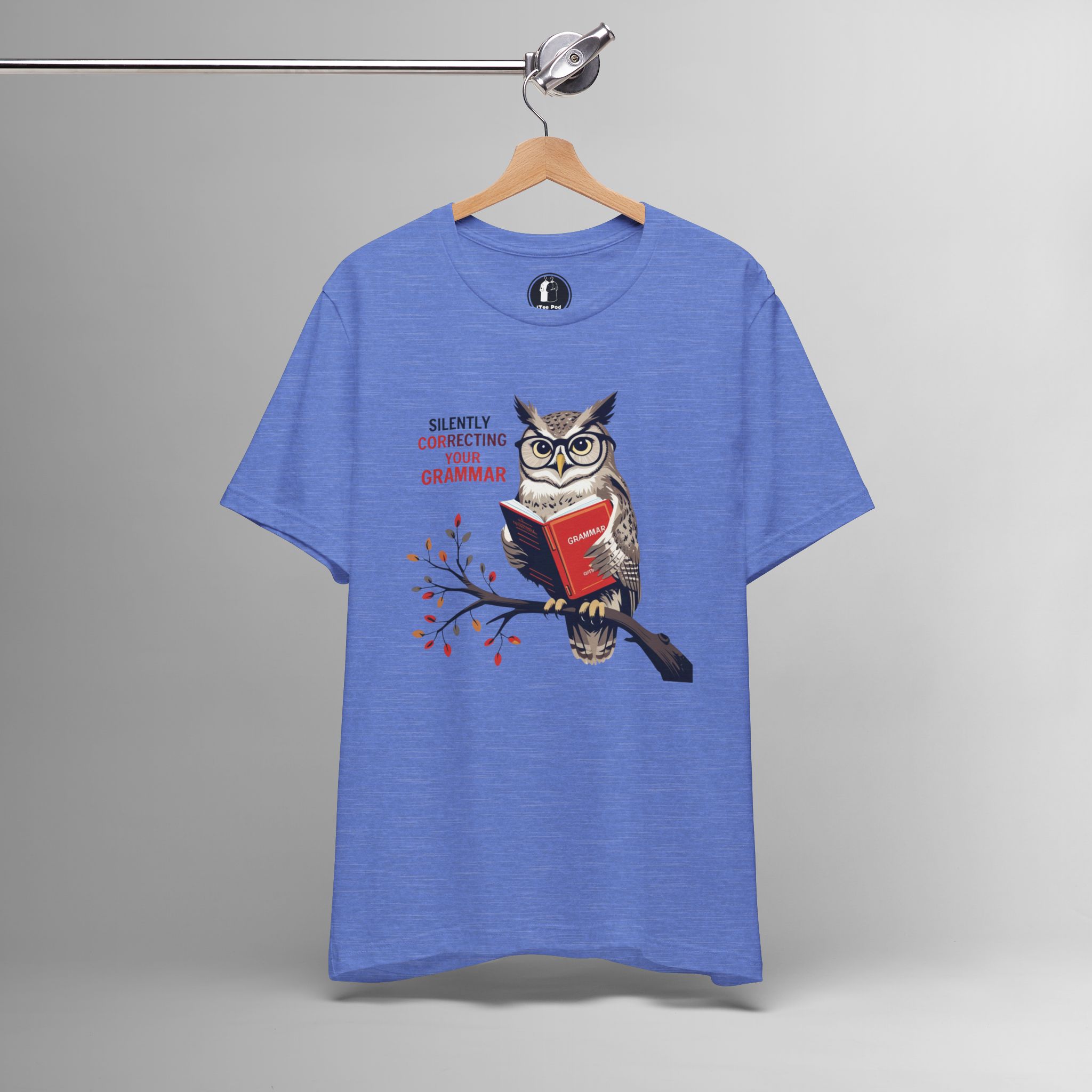 Silently Correcting Your Grammar – Funny Nerdy, Grammar Police Tee - Image 5